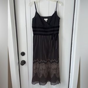 Black Fit and Flare Dress size 10
